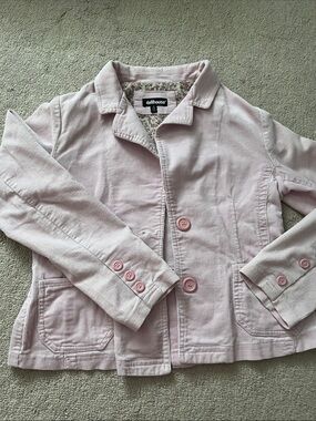 Dollhouse Pale Pink Women's Button-Front Blazer Jacket